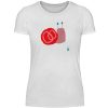 Schnecke mit Tropfen - Damenshirt-3