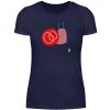 Schnecke mit Tropfen - Damenshirt-198
