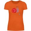 Schnecke mit Tropfen - Damenshirt-1692