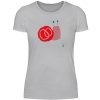 Schnecke mit Tropfen - Damenshirt-17