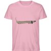 Dackel mit Knochen - Herren Organic Shirt-6883