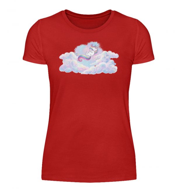 Einhorn - Wolkentraum - Damenshirt-4