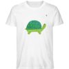Schildkröte mit Herz - Herren Organic Shirt-3