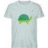 Schildkröte mit Herz - Herren Organic Shirt-7033