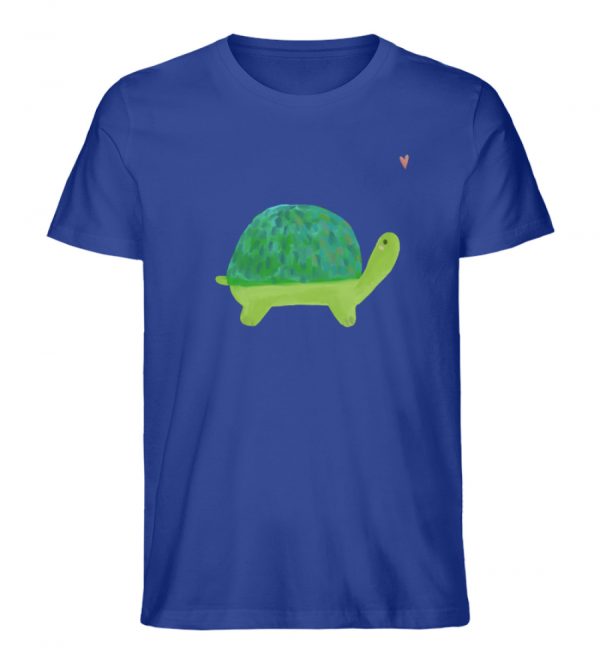 Schildkröte mit Herz - Herren Organic Shirt-668