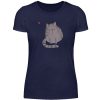 Katze mit Herz - Damenshirt-198