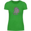 Katze mit Herz - Damenshirt-2468