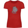 Katze mit Herz - Damenshirt-4