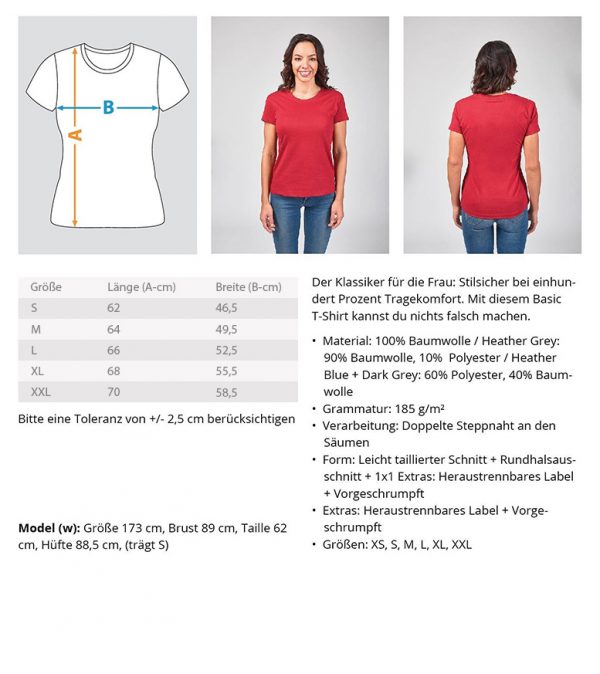 Schnecke mit Tropfen  - Damenshirt