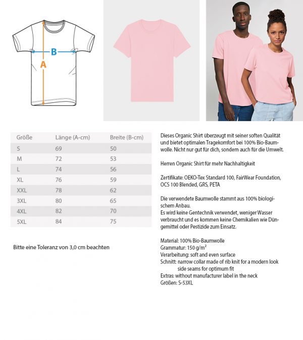 Robbe mit Ball  - Herren Organic Shirt