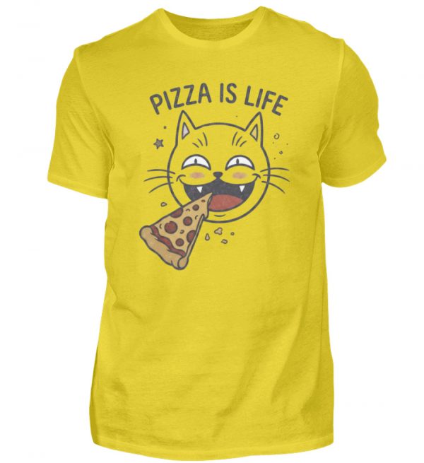 Pizza is Life - Herren Shirt-1102