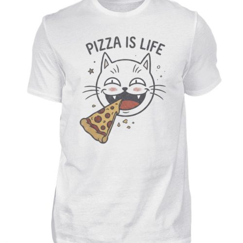 Pizza is Life - Herren Shirt-3