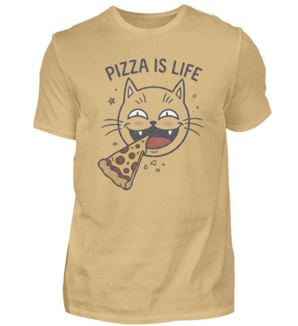 Pizza is Life - Herren Shirt-224