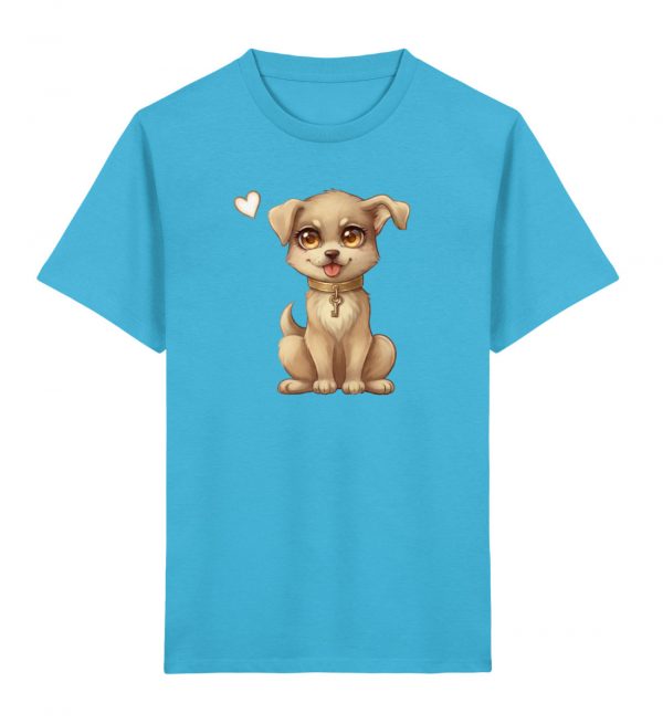 DRI45ZF53R_STTK184-7144 Hundi - Kinder Premium Organic T-Shirt 2.0 ST/ST-7144