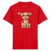 DRI45ZF53R_STTK184-6973 Hundi - Kinder Premium Organic T-Shirt 2.0 ST/ST-6973