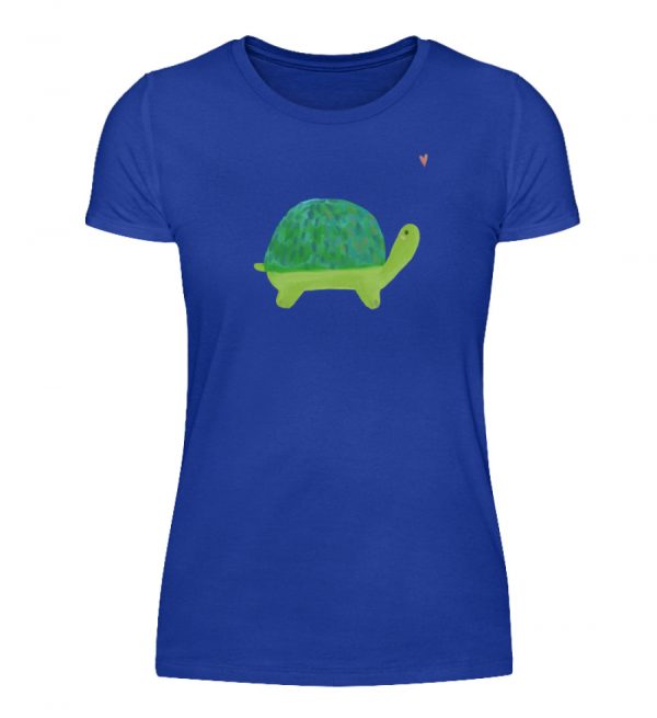 Schildkröte mit Herz - Damenshirt-2496
