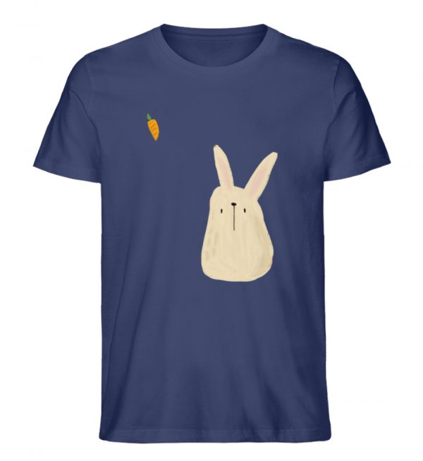 Hase mit Möhre - Herren Organic Shirt-6057