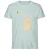 Hase mit Möhre - Herren Organic Shirt-7033