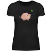Schweini mit Kleeblatt - Damenshirt-16