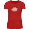 Schweini mit Kleeblatt - Damenshirt-4
