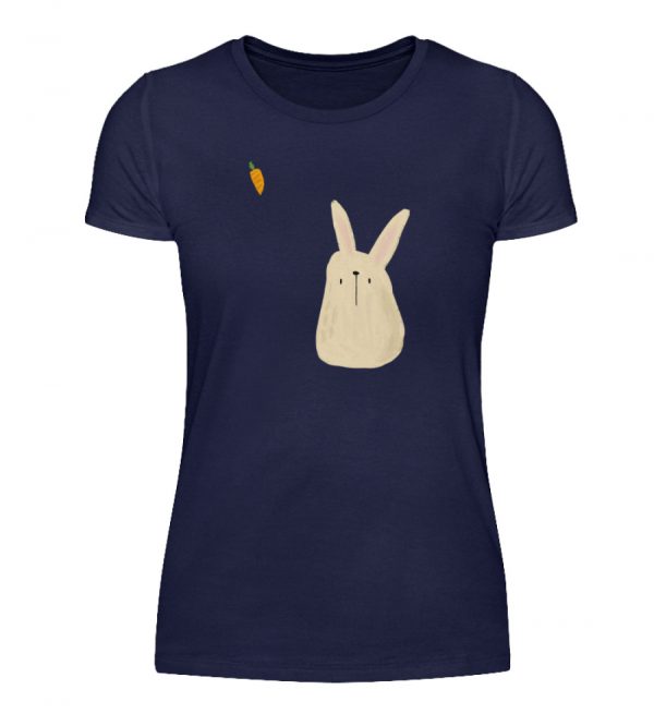 Hase mit Möhre - Damenshirt-198