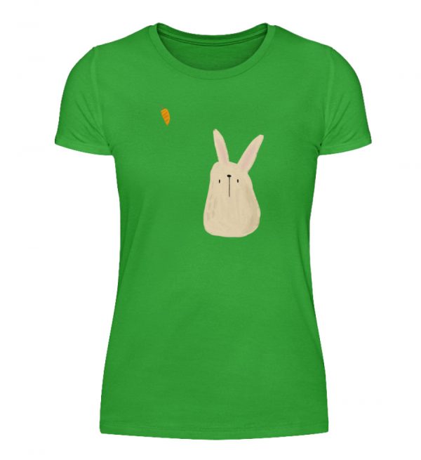 Hase mit Möhre - Damenshirt-2468