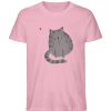 Katze mit Herz - Herren Organic Shirt-6883