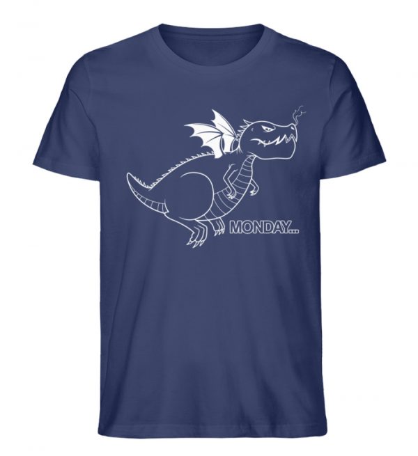 Dragon - Monday... - Herren Organic Shirt-6057