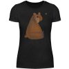 Bär mit Biene - Damenshirt-16
