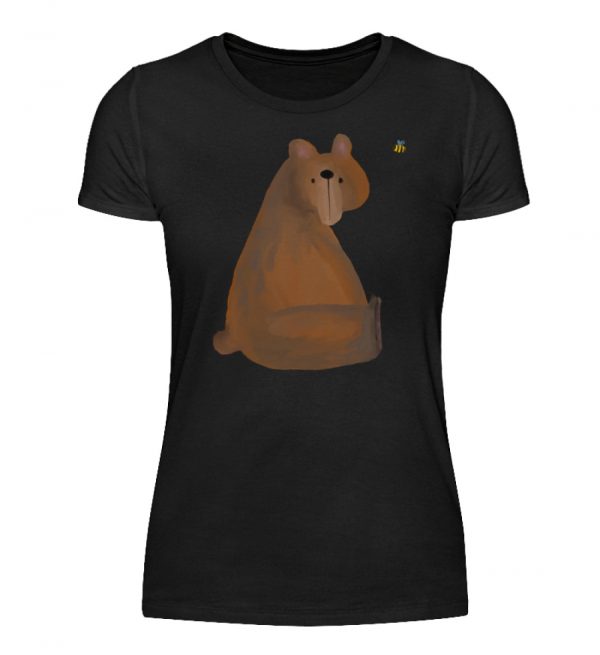 Bär mit Biene - Damenshirt-16