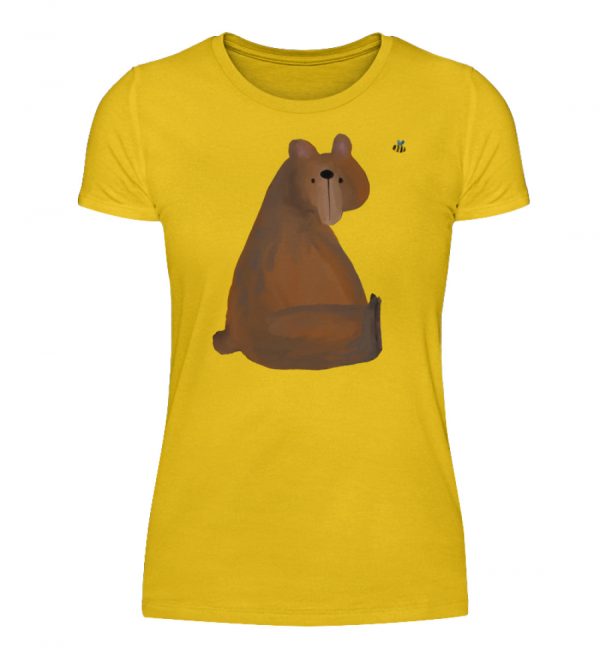 Bär mit Biene - Damenshirt-3201