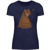 Bär mit Biene - Damenshirt-198