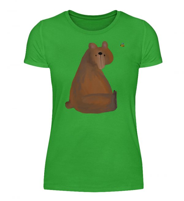 Bär mit Biene - Damenshirt-2468