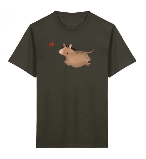 Esel mit Apfel - Kinder Premium Organic T-Shirt 2.0 ST/ST-7072