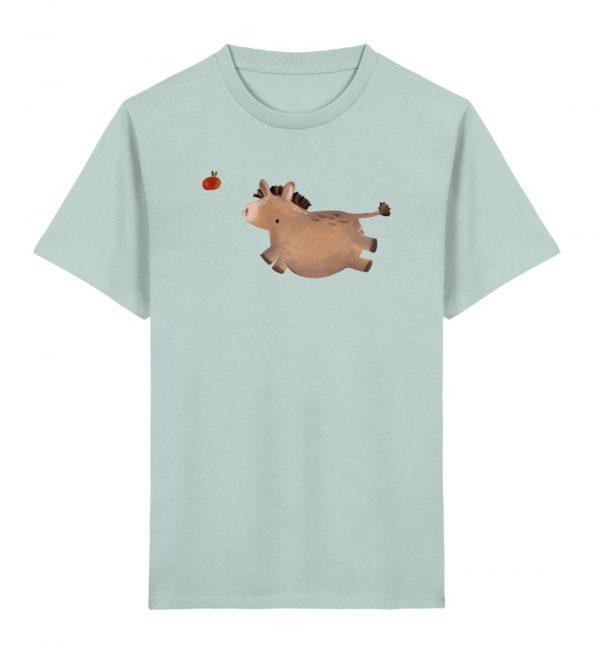 Esel mit Apfel - Kinder Premium Organic T-Shirt 2.0 ST/ST-7033