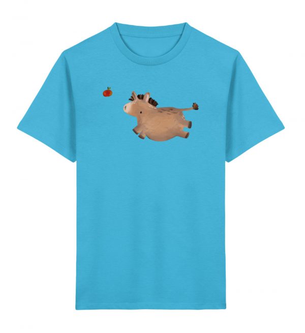 Esel mit Apfel - Kinder Premium Organic T-Shirt 2.0 ST/ST-7144