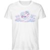Einhorn - Wolkentraum - Herren Organic Shirt-3