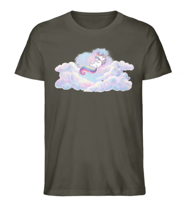Einhorn - Wolkentraum - Herren Organic Shirt-7072