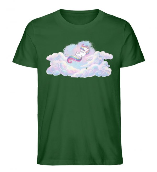 Einhorn - Wolkentraum - Herren Organic Shirt-833
