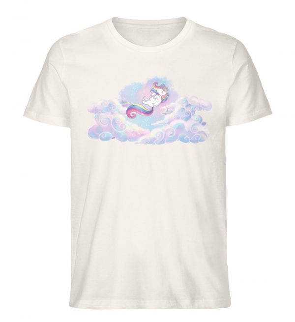 Einhorn - Wolkentraum - Herren Organic Shirt-6968