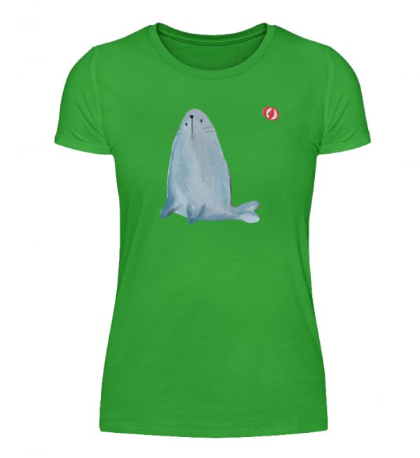 Robbe mit Ball - Damenshirt-2468