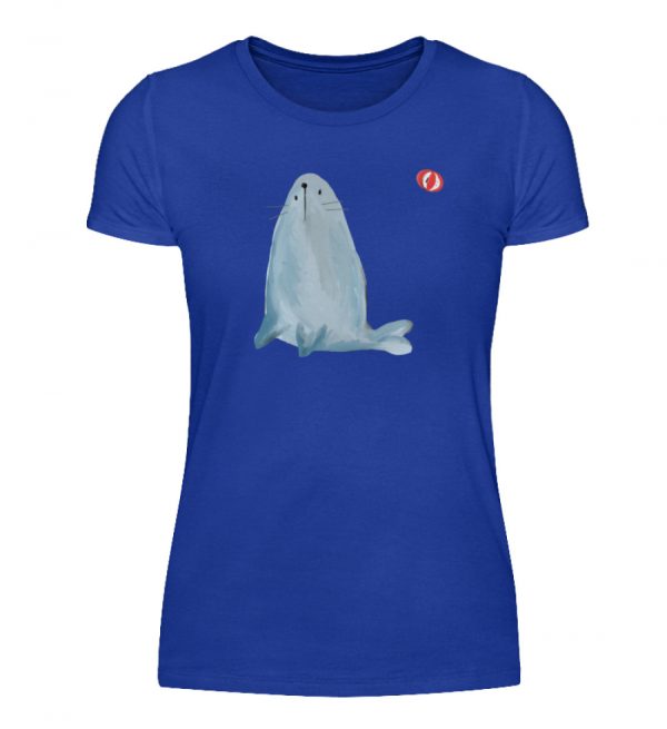 Robbe mit Ball - Damenshirt-2496