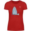 Robbe mit Ball - Damenshirt-4