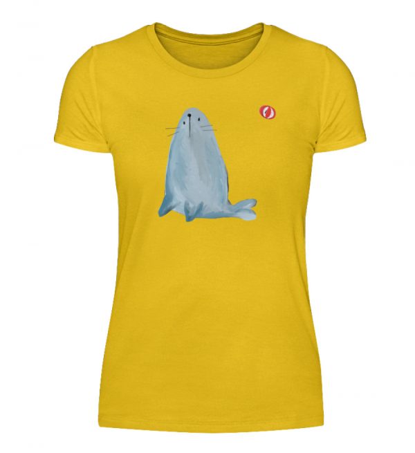 Robbe mit Ball - Damenshirt-3201