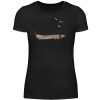 Dackel mit Knochen - Damenshirt-16
