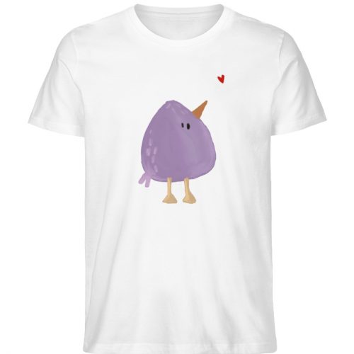 Kiwi mit Herz - Herren Organic Shirt-3