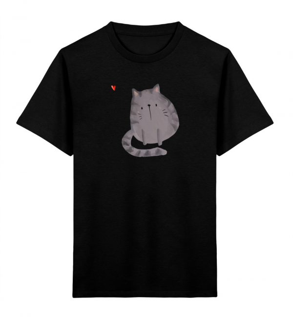 Katze mit Herz - Kinder Premium Organic T-Shirt 2.0 ST/ST-16