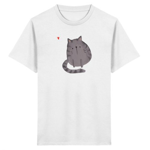 Katze mit Herz - Kinder Premium Organic T-Shirt 2.0 ST/ST-3