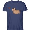 Esel mit Apfel - Herren Organic Shirt-6057