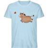 Esel mit Apfel - Herren Organic Shirt-6967